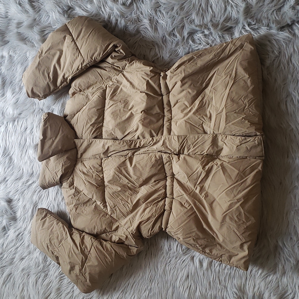 A NEW DAY Lightweight Water Resistant Puffer Parka Brown Jacket